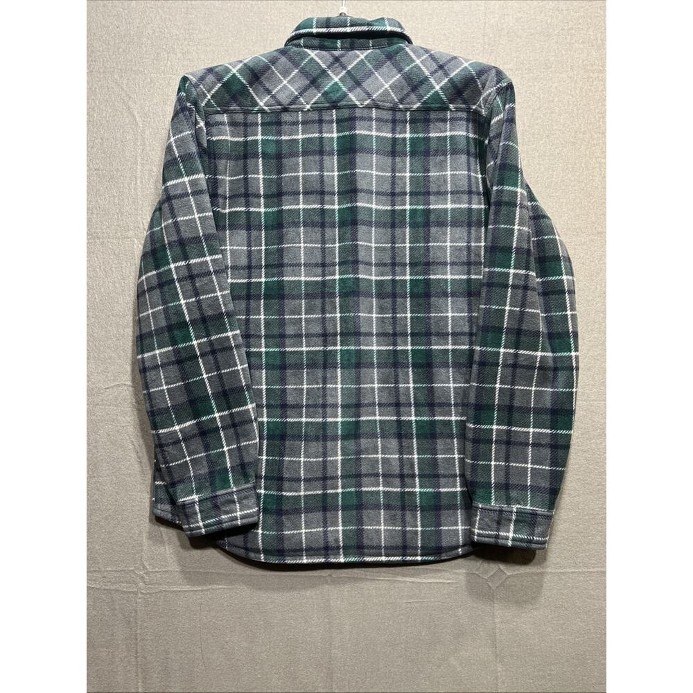 Ancorage Expiditon Brand Heavyweight Fleece Shirt Sherpa Green Mens Size L - Picture 3 of 9